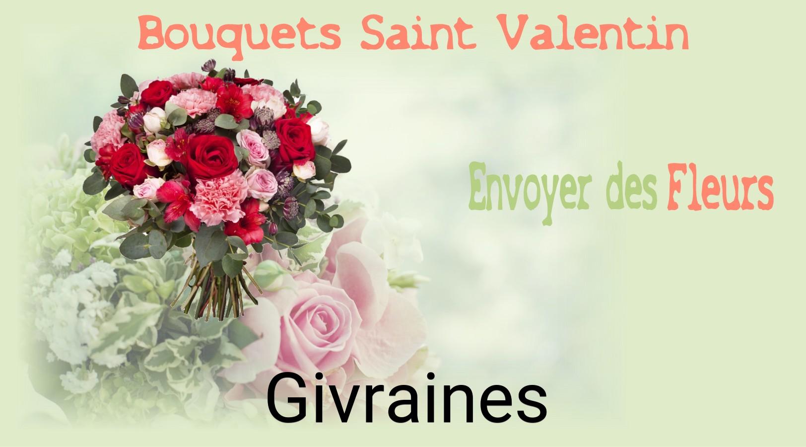 Roses de Saint-Valentin livrées à Givraines